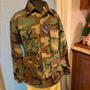 Authentic Camouflage Military Jacket